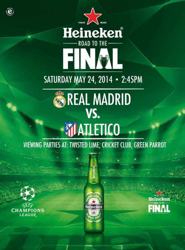 Heineken UEFA Champion’s League Final - Commonwealth Brewery Limited